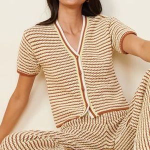 Stripe Crochet Top